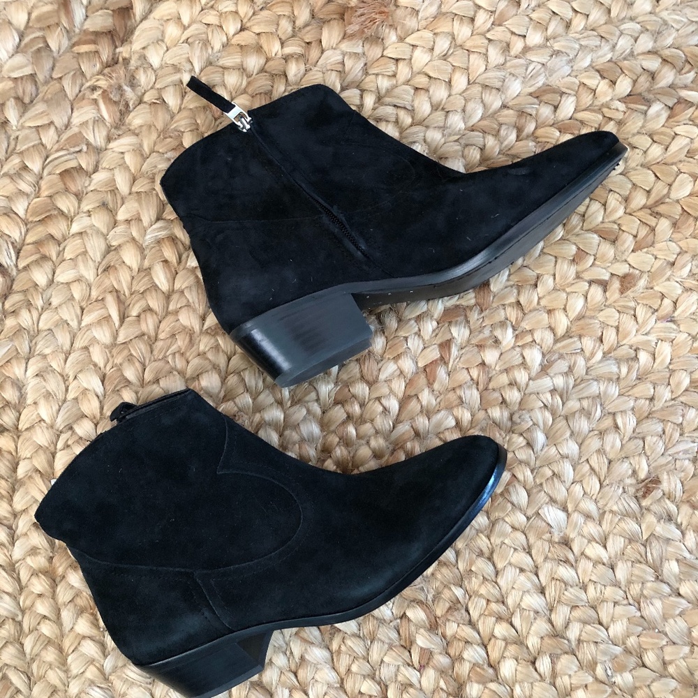 Sam Edelman Black suede Bootie